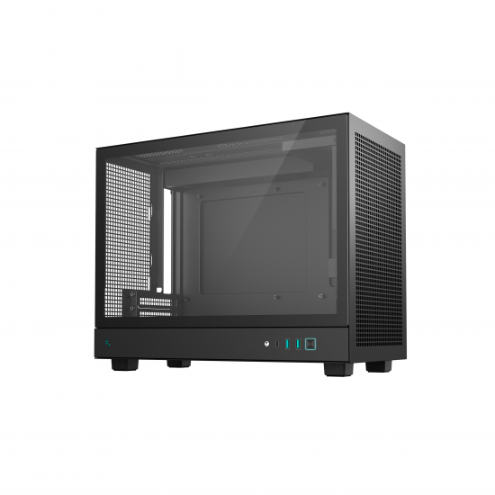 DeepCool CH160 PLUS Small Form Factor (SFF) Case - Black (Mini-ITX